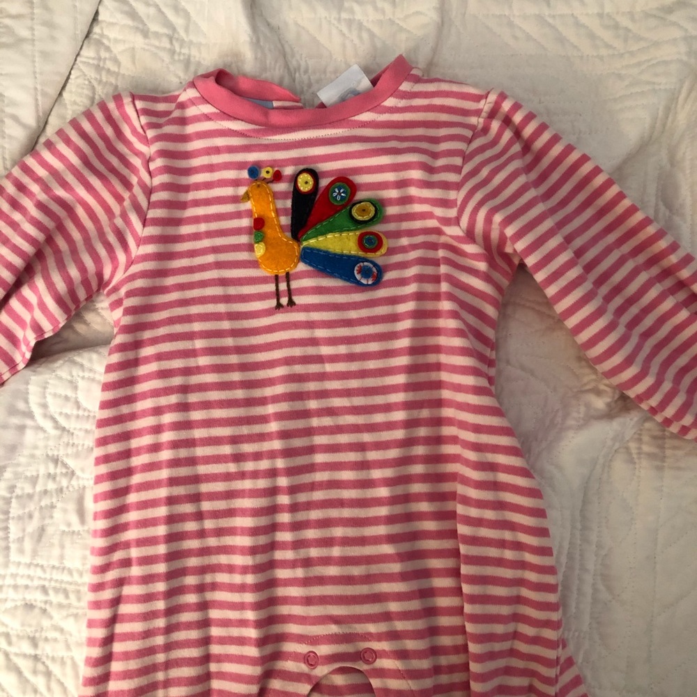 Bella Bliss Thanksgiving onesie. Size 12 months.